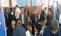 حضور رئیس، معاونین و مدیران سازمان جهاد کشاورزی استان کرمان، در میز ارتباطات مردمی مصلی کرمان
